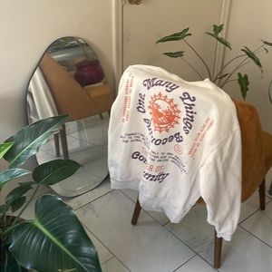 Youth to the People Pullover Sweatshirt, Size Medium